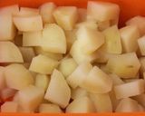 お弁当・副菜に！やみつきポテサラ作り方1写真