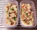 お弁当・副菜に！やみつきポテサラ作り方5写真