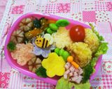 花*花弁当パート2作り方2写真