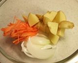 レンジで♪新じゃがと鯖缶のグリーンカレー作り方2写真