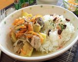 レンジで♪新じゃがと鯖缶のグリーンカレー作り方10写真