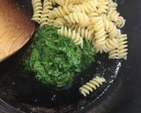 菜の花ジェノベーゼのパスタ作り方5写真