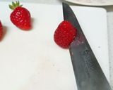 簡単！いちごの飾り切り作り方3写真