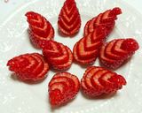 簡単！いちごの飾り切り作り方7写真