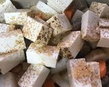 給食の味 野菜と切昆布の煮物作り方4写真