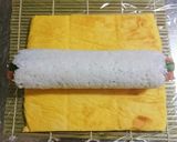 伊達巻 巻き寿司ケーキ＊お祝いに作り方15写真