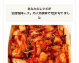ジッパー袋を使って手作り白菜のキムチ覚書作り方8写真