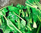 甘くないほうれん草の胡麻和えインゲンにも作り方1写真