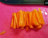 にんじんとほうれん草の卵スープ作り方1写真
