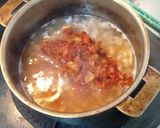 大豆とラム肉のトマト煮作り方4写真