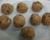レンジで簡単♫中華風鶏団子のあんかけ♡作り方3写真