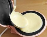 スマイルベイカーで　うさぎパンケーキ作り方2写真