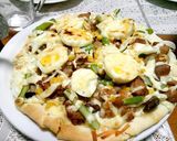 照り焼きチキンのピザ作り方7写真