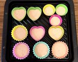 ひな祭り3色苺マフィン!離乳食幼児おやつ作り方3写真