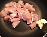 舞茸胸肉ガリバタ焼き作り方1写真