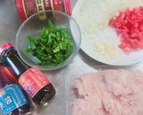 簡単！ご飯が進む☆ガパオライス作り方1写真