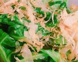 レンジで簡単！菜花の塩昆布和え作り方4写真