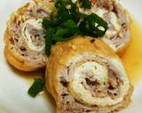 安くて早くて簡単！豚こまの油揚げロール煮作り方5写真