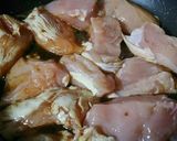 簡単‼鶏肉の煮込み、ブロッコリー添え作り方2写真