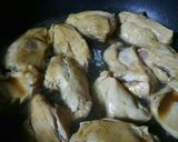 簡単‼鶏肉の煮込み、ブロッコリー添え作り方3写真