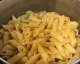 目玉乗っけ海老とベーコンのペンネグラタン作り方6写真
