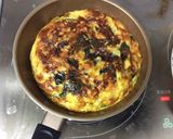 ほうれん草入りのスペイン風オムレツ作り方9写真