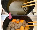優しい甘み＊さつま揚げとこんにゃくの煮物作り方5写真