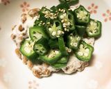 無塩♡おくら納豆作り方3写真