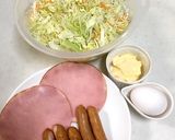 小麦粉なし！千切りキャベツでお好み焼き作り方1写真