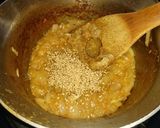 お餅に【常備菜ニンタマ味噌】作り方1写真