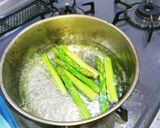 自家製ステーキソースで豚肉でアスパラ巻き作り方1写真