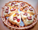 簡単チョコとフルーツビッツのスコーン作り方4写真
