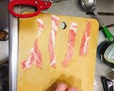 お弁当に！豚orベーコン巻き作り方4写真