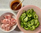 ゴーヤと豚肉のコチュジャン炒め♡作り方2写真