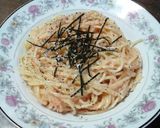テキトー明太子パスタ作り方6写真