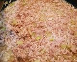 ブロッコリーの茎のそぼろあんかけ作り方3写真