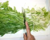 豚肉キムチ♪簡単豚キムチもやし水菜作り方2写真