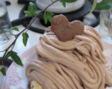 チョコたっぷりショコラモンブランタルト♪作り方12写真
