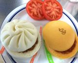 中華まんにトマトを挟んでみました☆作り方1写真