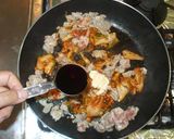 豚肉キムチ♪簡単豚キムチもやし水菜作り方6写真