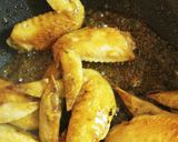 鳥手羽先の香味甘辛焼き♪作り方5写真