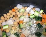 圧力鍋ですぐ！豆のヘルシー栄養スープ作り方1写真