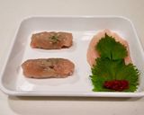 ［鶏ささみ 梅 大葉 巻き焼き＊お弁当］作り方3写真