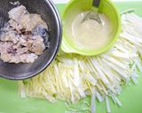 中性脂肪対策！サバと白菜の味噌マヨ炒め作り方2写真