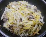 中性脂肪対策！サバと白菜の味噌マヨ炒め作り方4写真