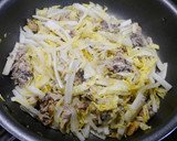 中性脂肪対策！サバと白菜の味噌マヨ炒め作り方4写真