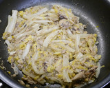 中性脂肪対策！サバと白菜の味噌マヨ炒め作り方5写真