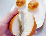 朝食やランチに♪サラダのロールパンサンド作り方6写真
