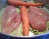 ピーナッツの香りいっぱい！チキンサラダ作り方1写真