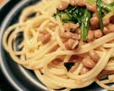 食わず嫌いさんぜひ。お吸い物納豆パスタ☆作り方8写真